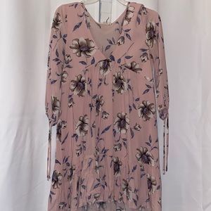 floral v-neck boutique dress